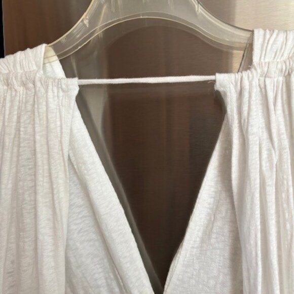 Free People Beach Maxi dress with Shoulder Draping - Picture 6 of 11